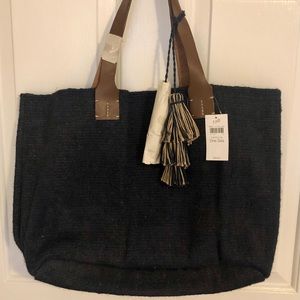 Navy JJill Tote